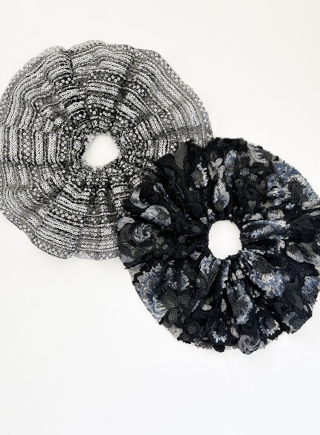 Oversized Sequin Scrunchie