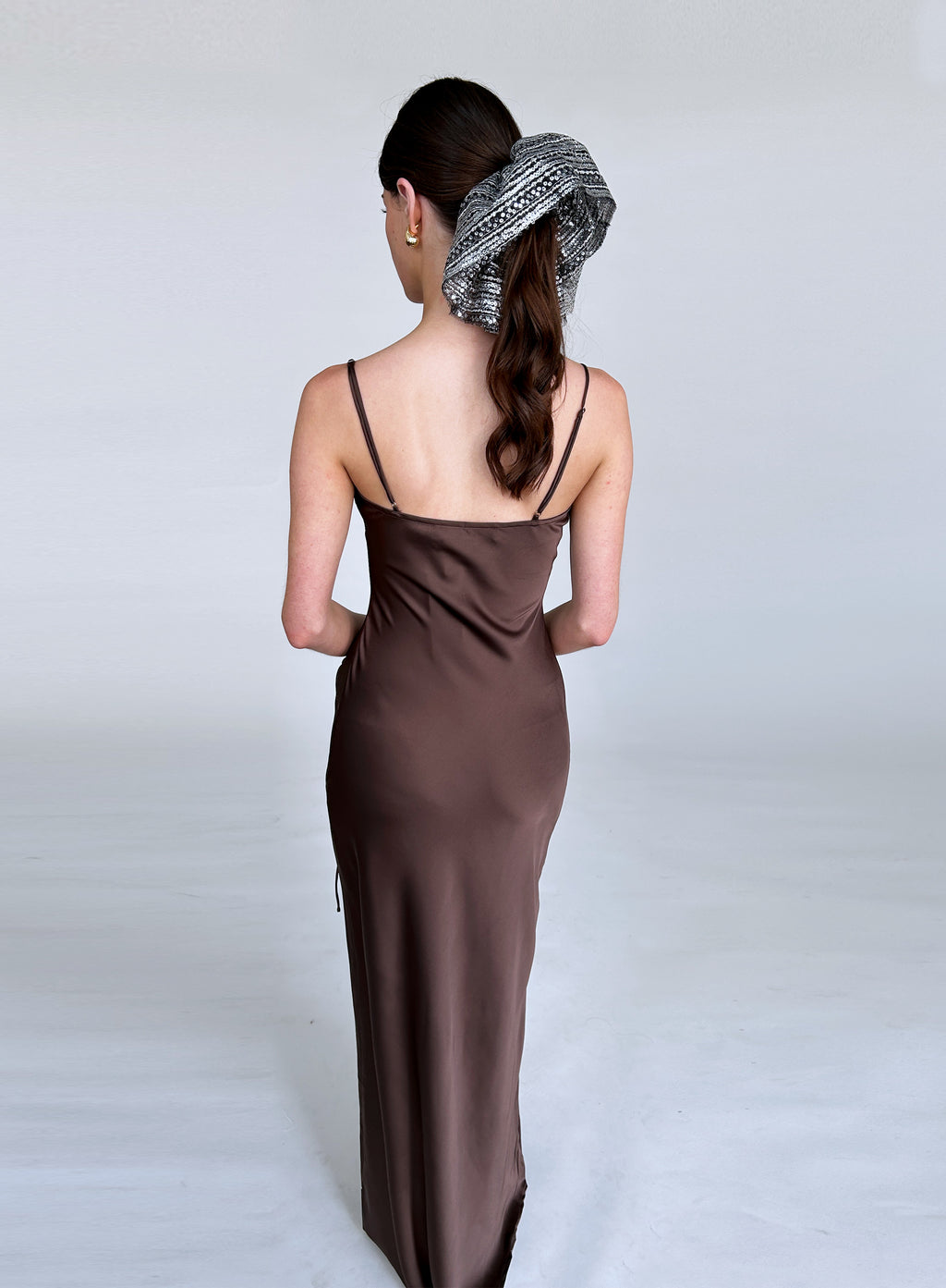 Oversized Sequin Scrunchie