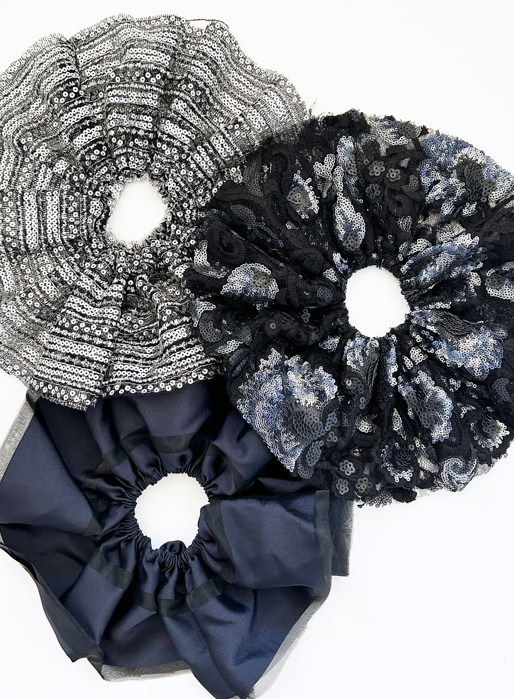 Delilah X-large Sequin Scrunchie