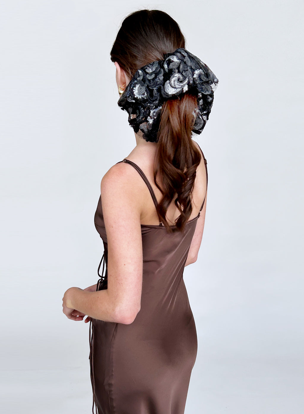 Delilah X-large Sequin Scrunchie