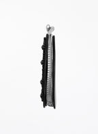 Black Embellished Banana Hair Clip