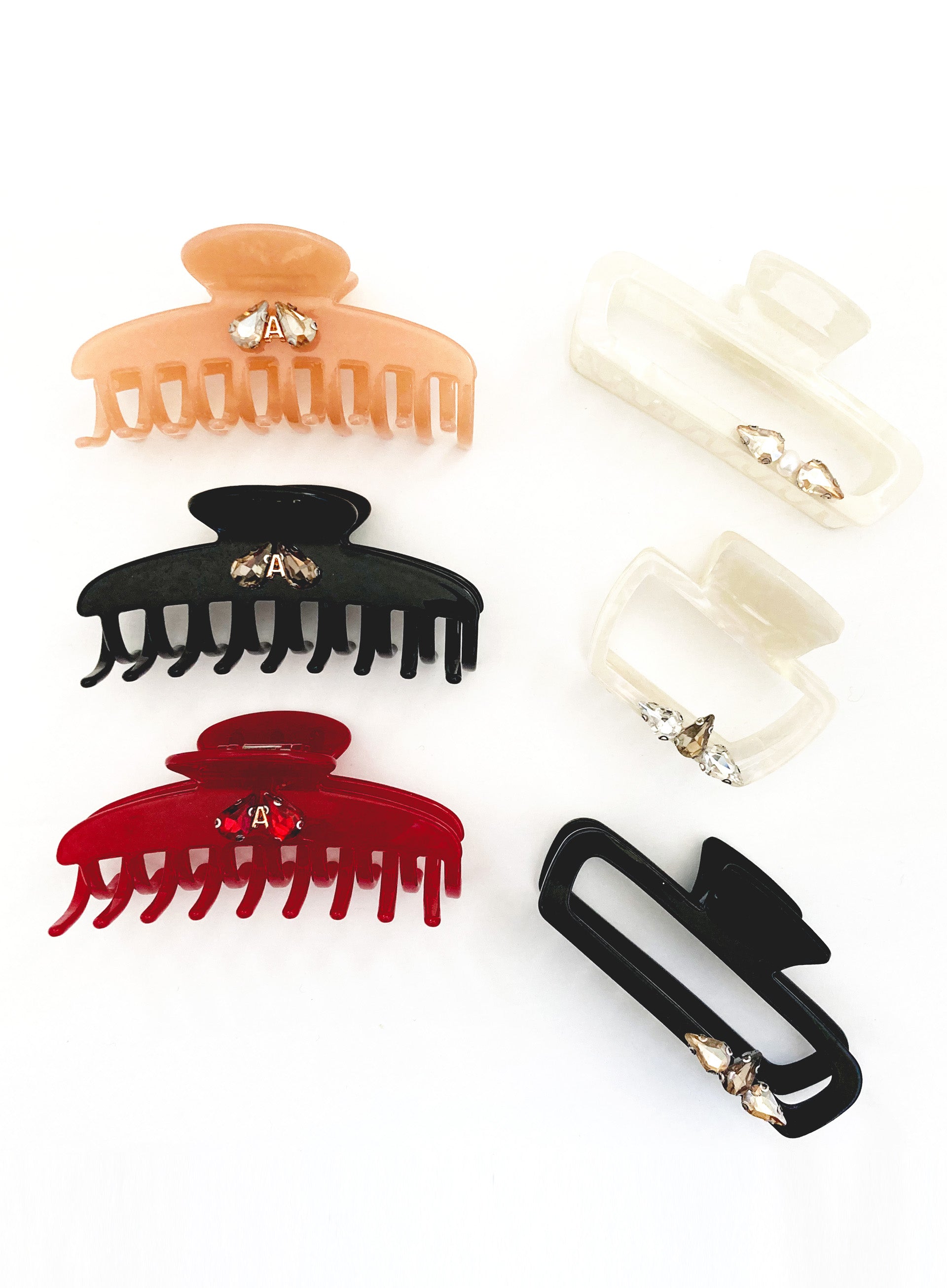 Embellished Acetate Hair Claw 