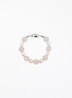 Rose Quartz Pearl Bracelet