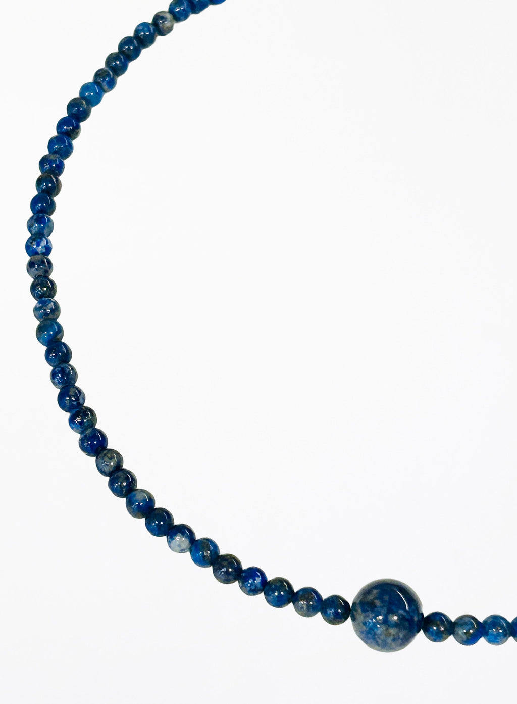 sodalite beaded collar necklace