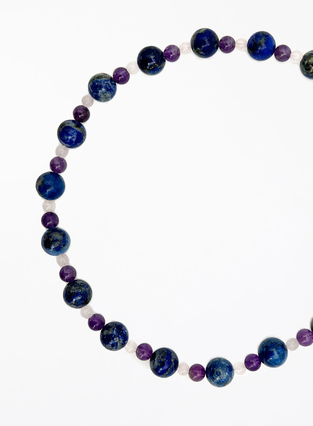 sodalite mix stones collar necklace