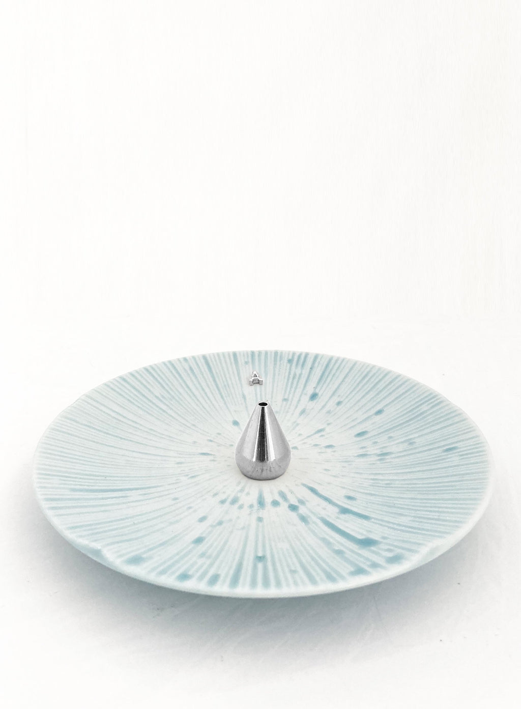 Luciena Ceramic Incense Holder - Azure Silver