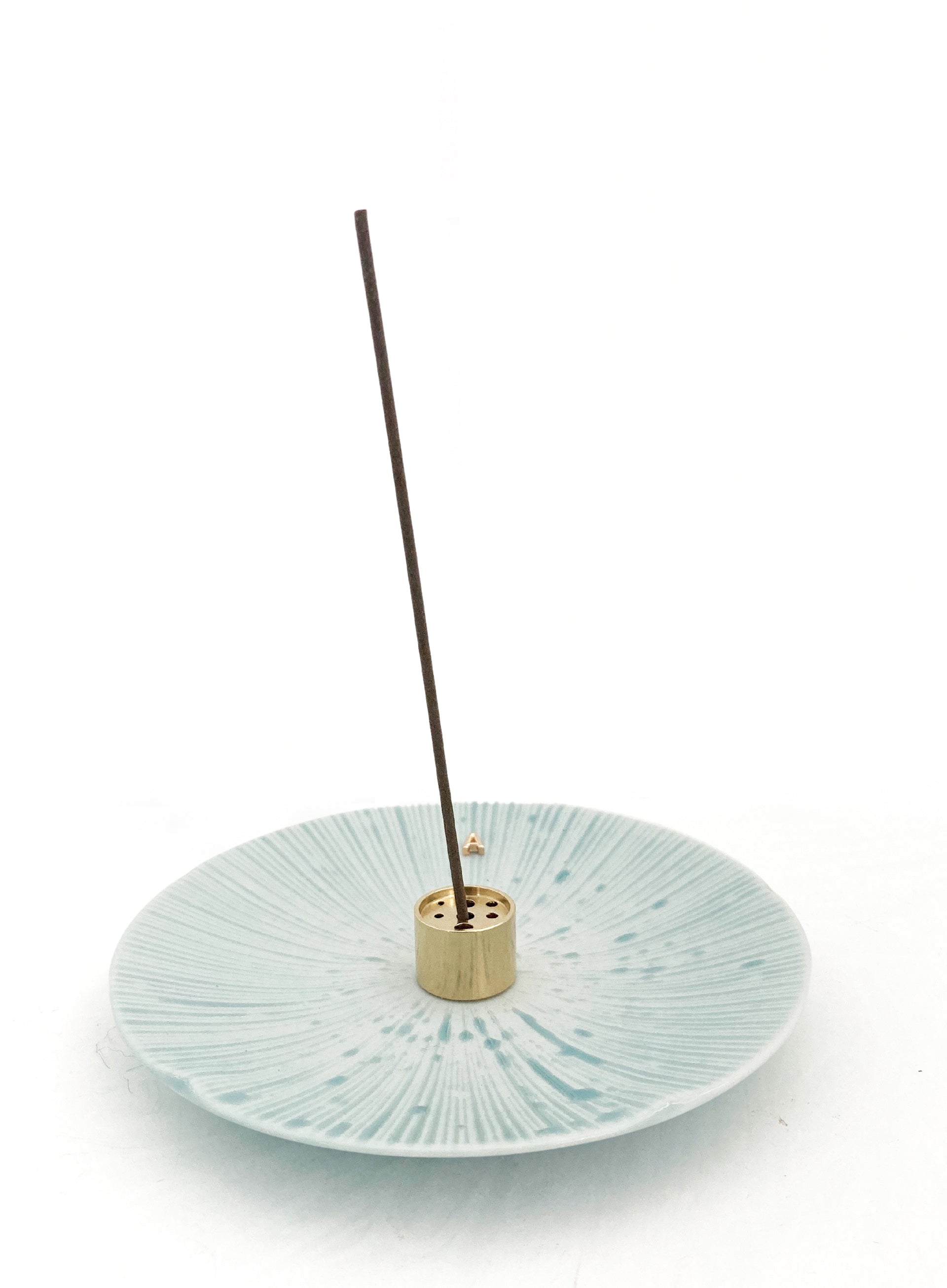 Blue Ceramic Incense Holder 