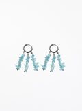 Valrian Trio Aquamarine Earrings