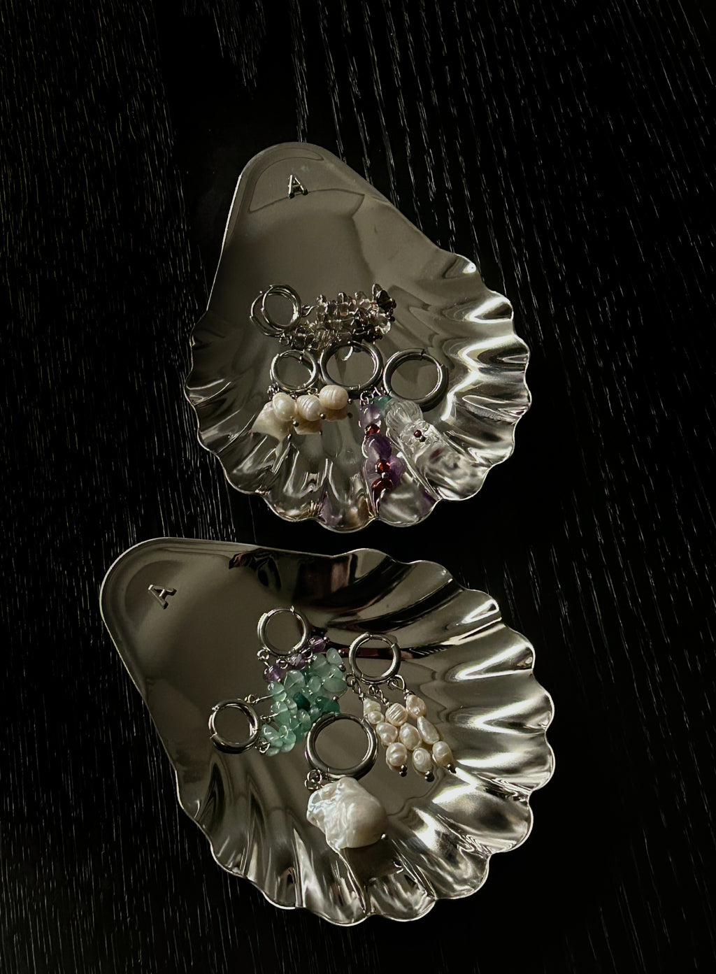 Tusse Trio Pearl Earrings