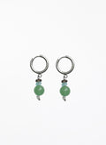 Plasir Mix Stones Hoop Earrings