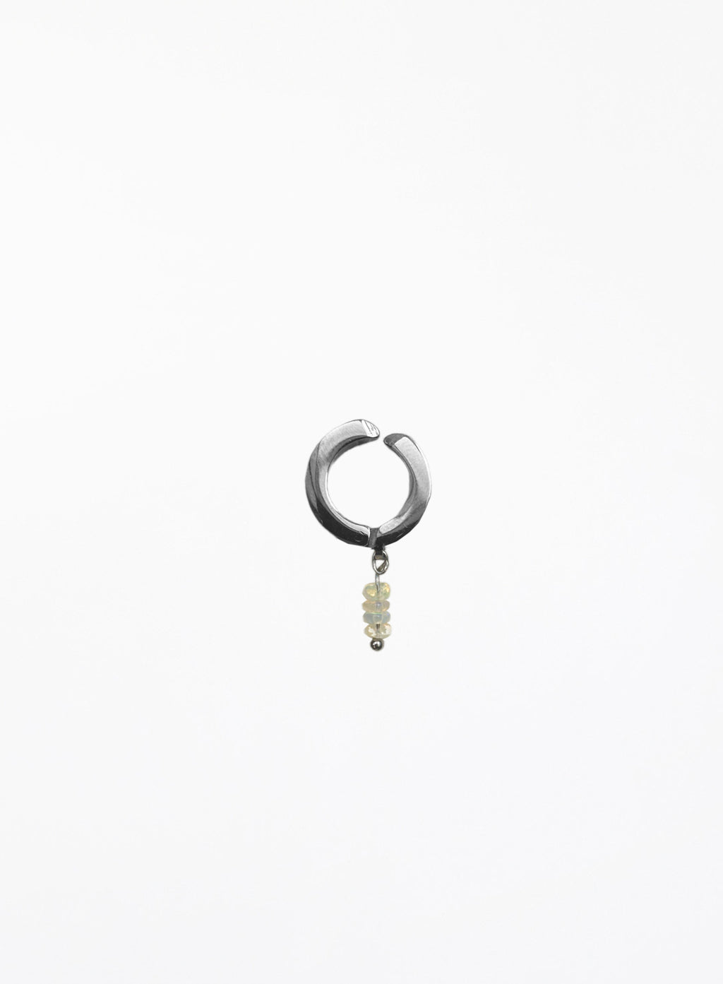 Barbau Opal Clear Quartz Earrings Stack