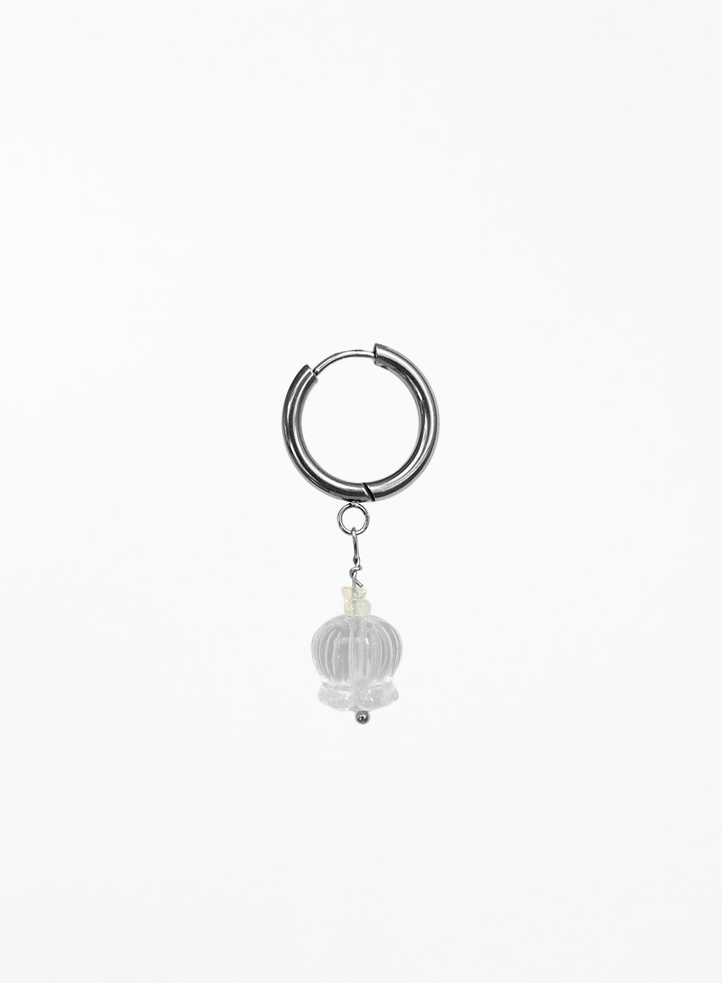Barbau Opal Clear Quartz Earrings Stack