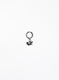 garnet stones earcuff on a white background
