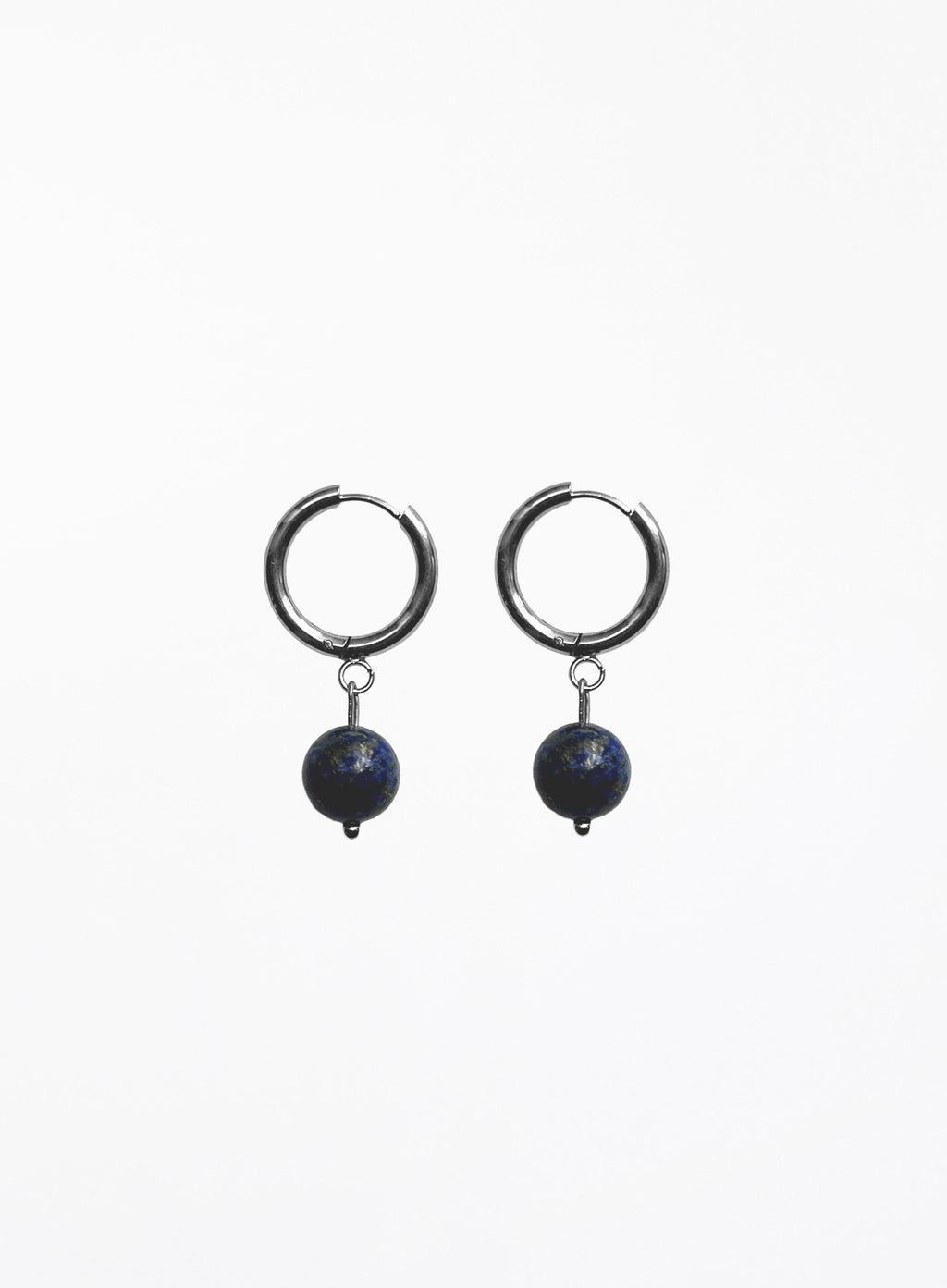 Tisi Sodalite Hoop Earrings