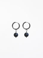 Tisi Sodalite Hoop Earrings