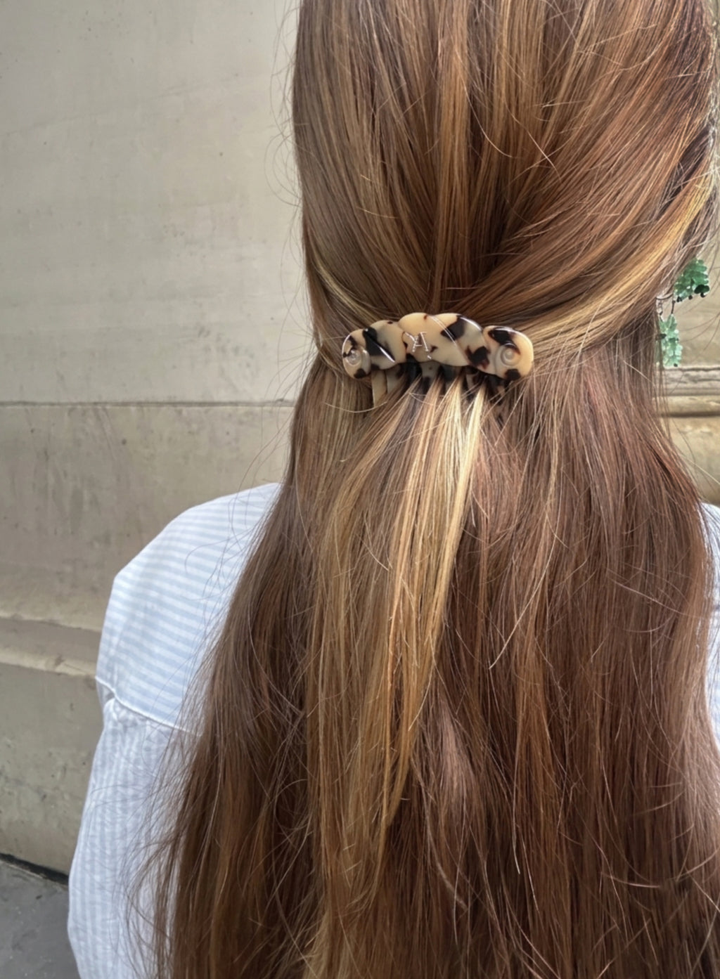 Lalaine Acetate French Comb - Tort