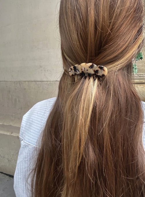 Lalaine Acetate French Comb - Tort