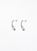 stainless steel silver earrings