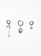 Sinatra Pearl Earrings Set