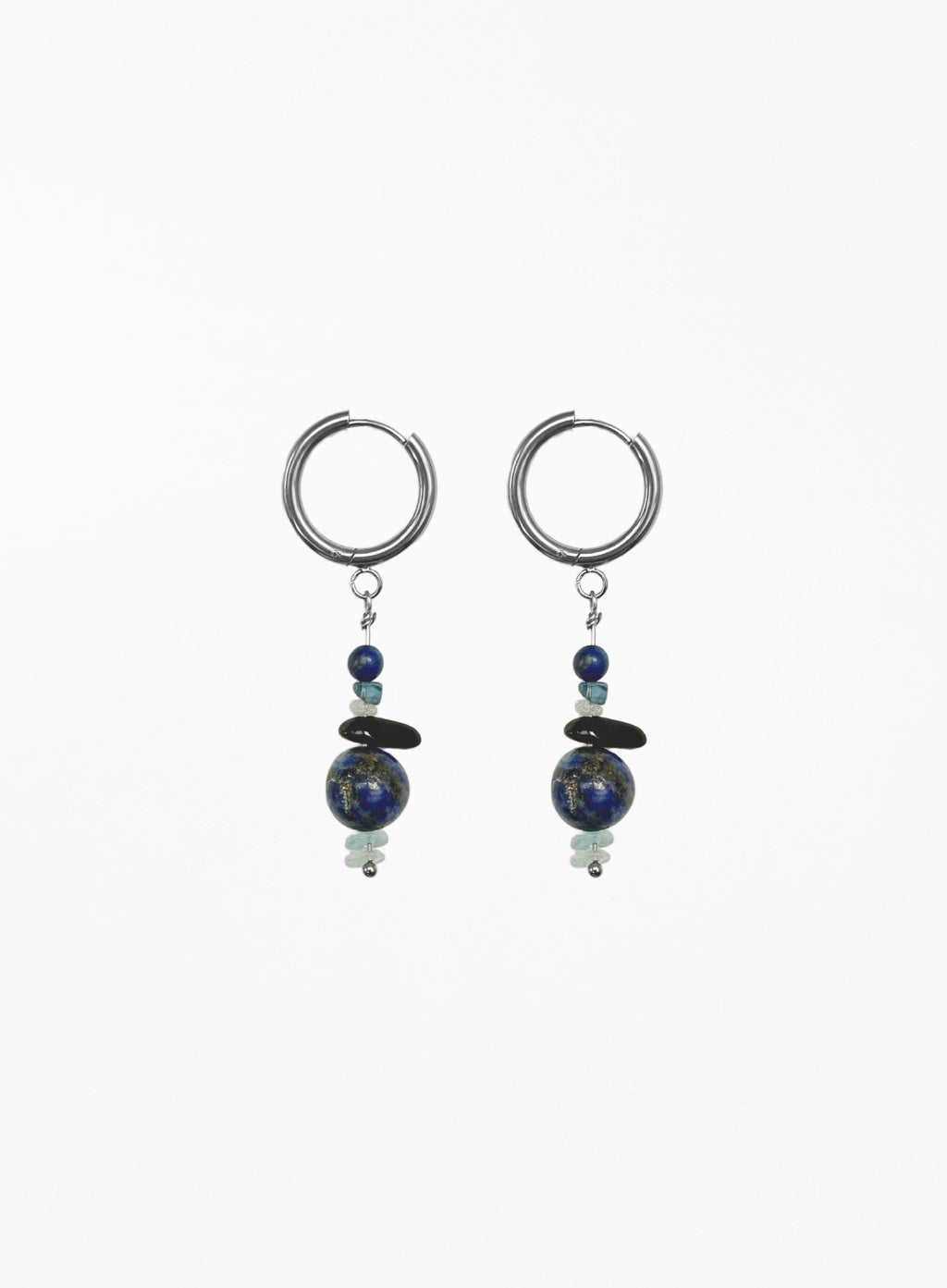 Yelix Sodalite Mix Stones Earrings