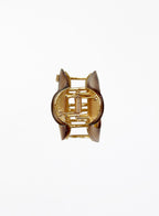 Brown Acetate Hair Claw