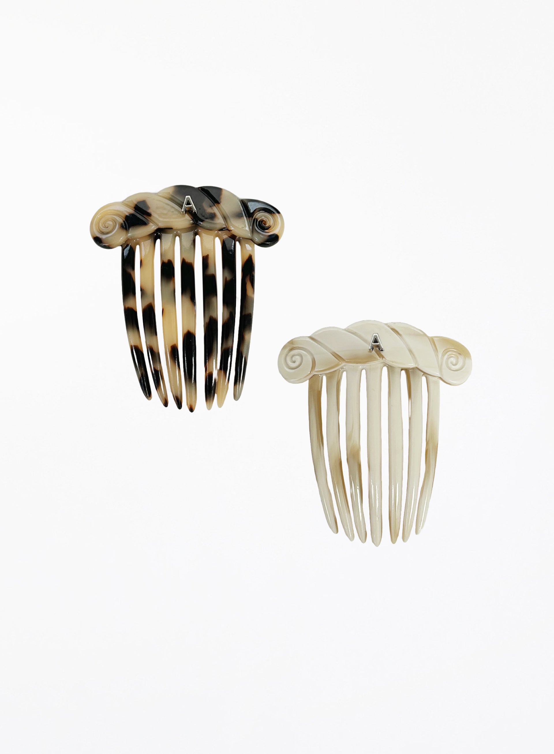 Lalaine Acetate French Comb - Tort