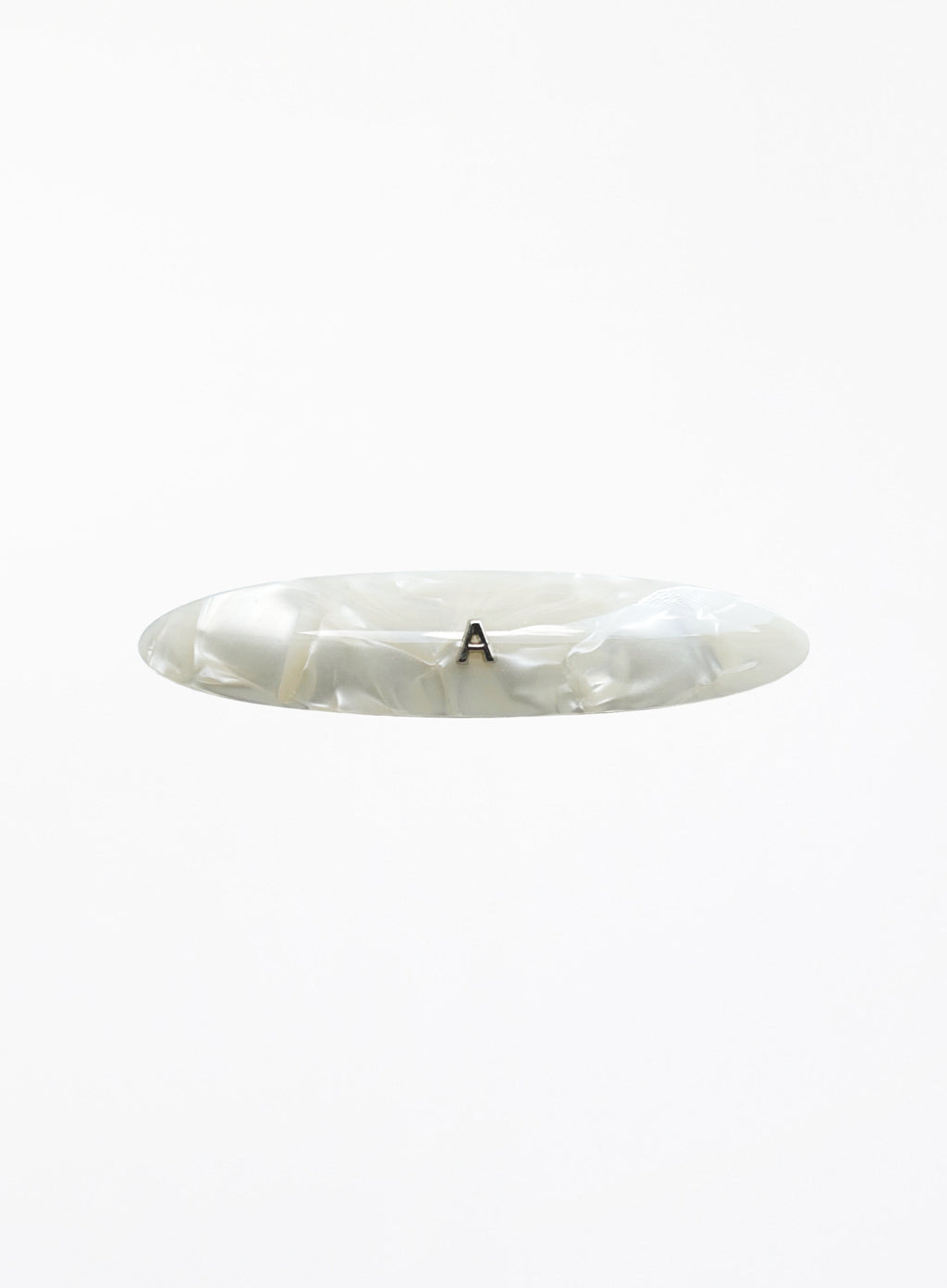 Hos Acetate Barette - Pearl