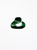 Green Acetate Hair Claw