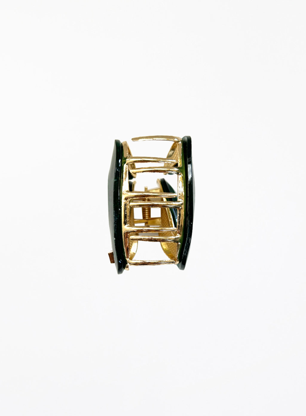 Green Acetate Hair Claw