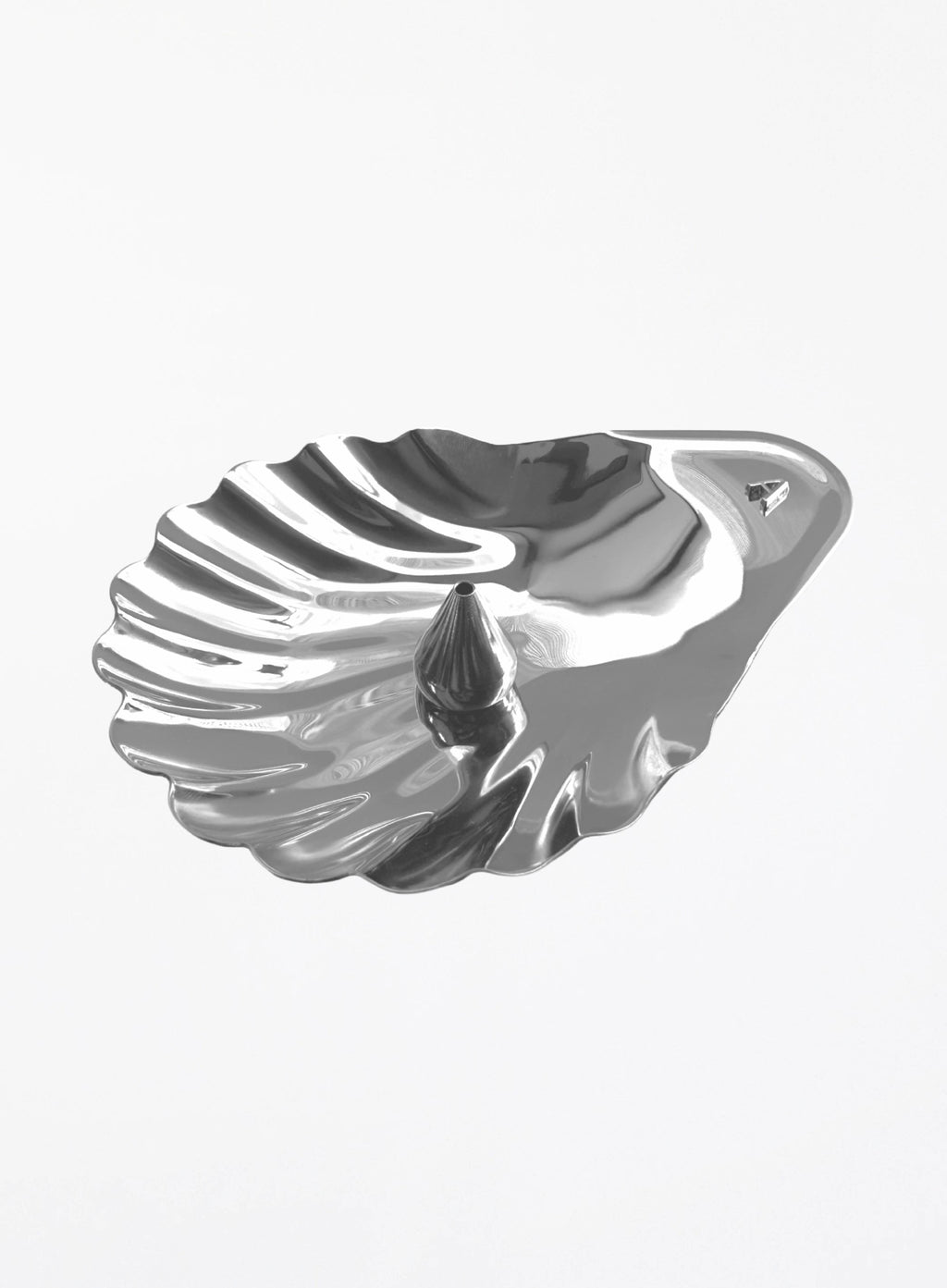 Ruffo Stainless Steel Shell Incense Holder