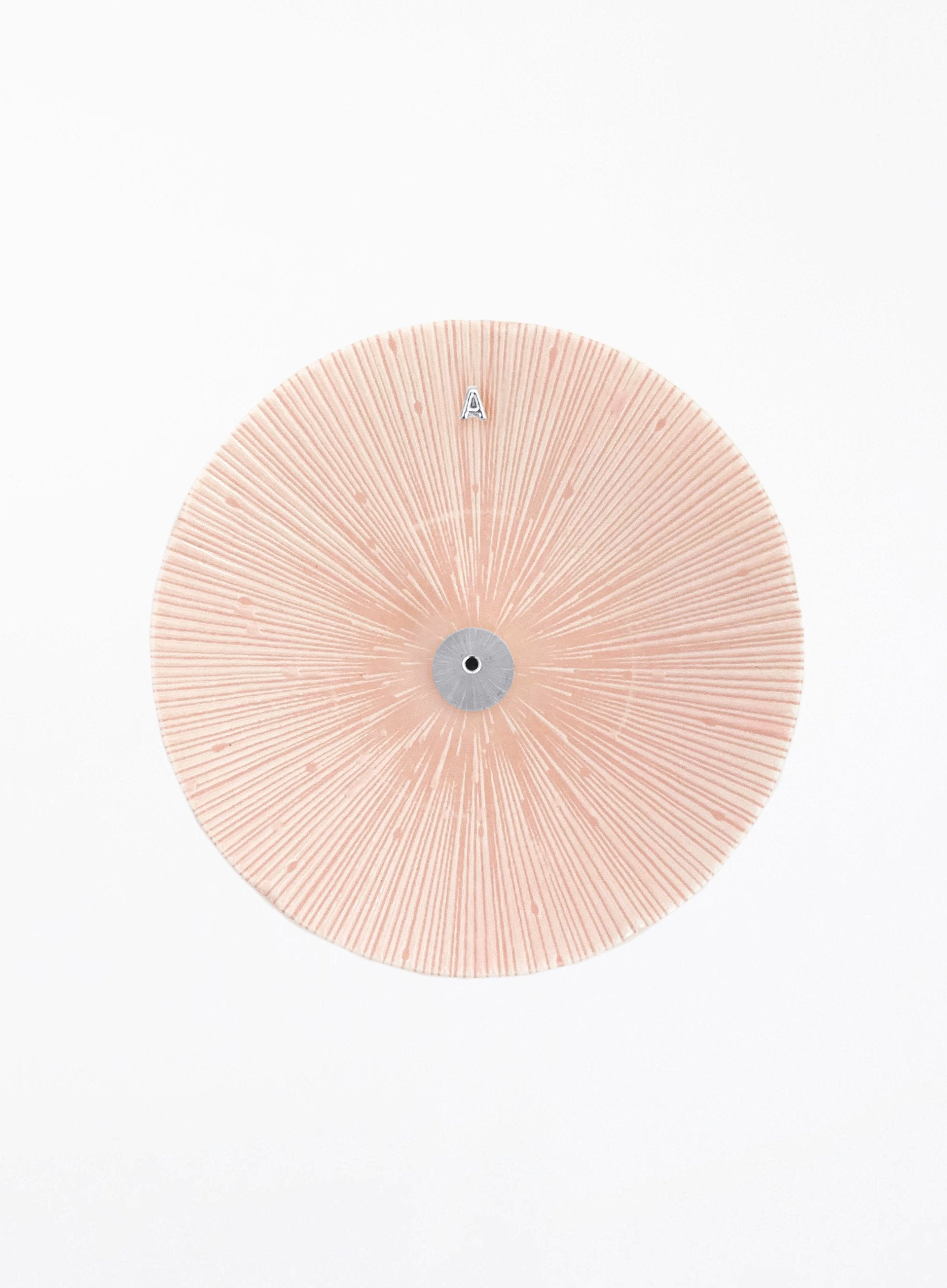 Luciena Ceramic Incense Holder - Rose Silver