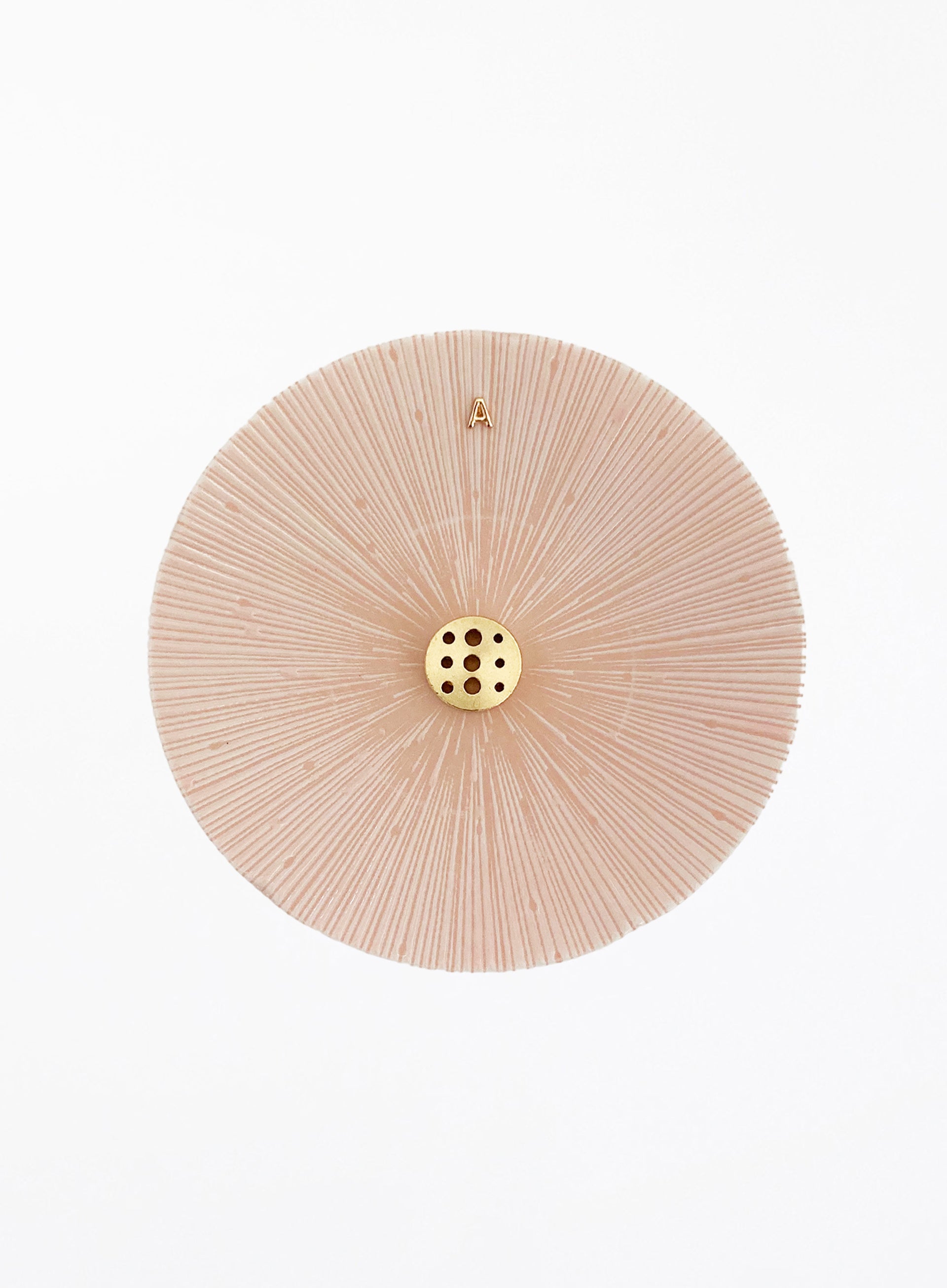 Pink Ceramic Incense Holder 