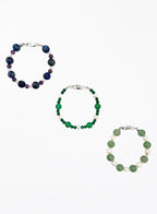 mix natural stone pearl bracelet