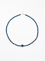 sodalite beaded collar necklace