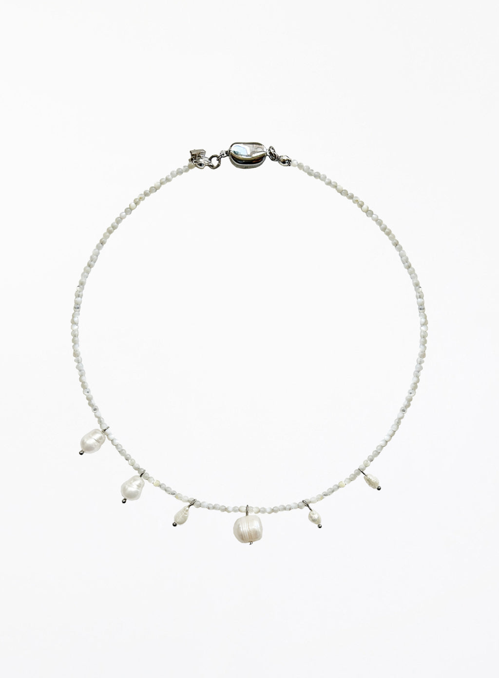 Kinsell Cultured Pearl Shell Necklace