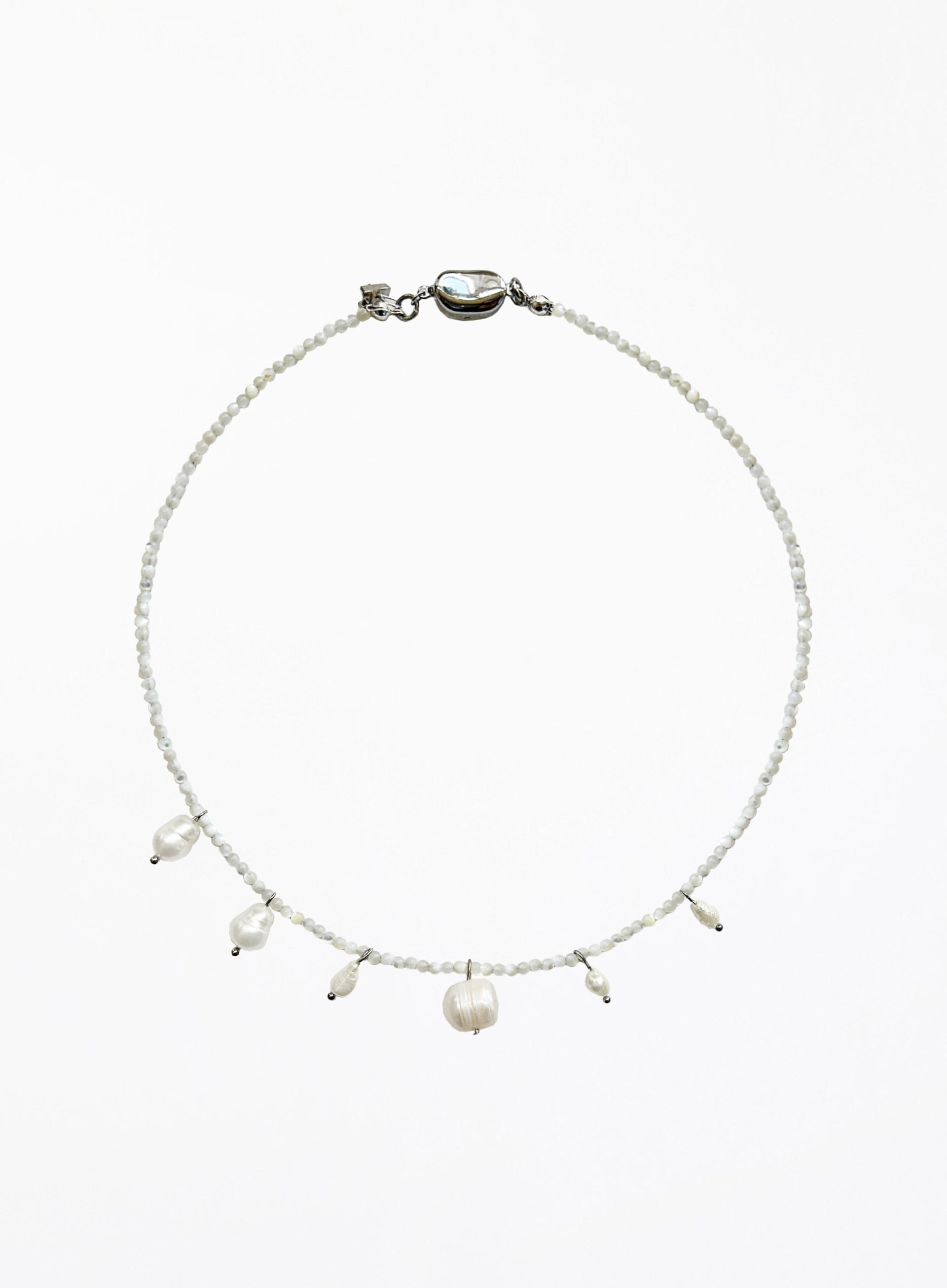 Kinsell Cultured Pearl Shell Necklace