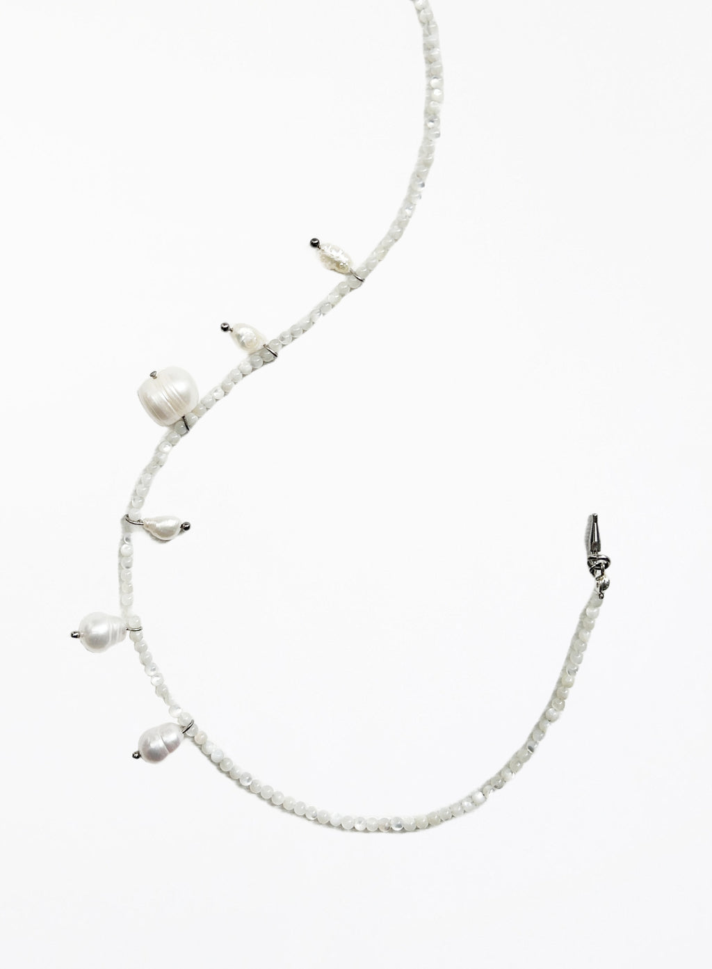 Kinsell Cultured Pearl Shell Necklace