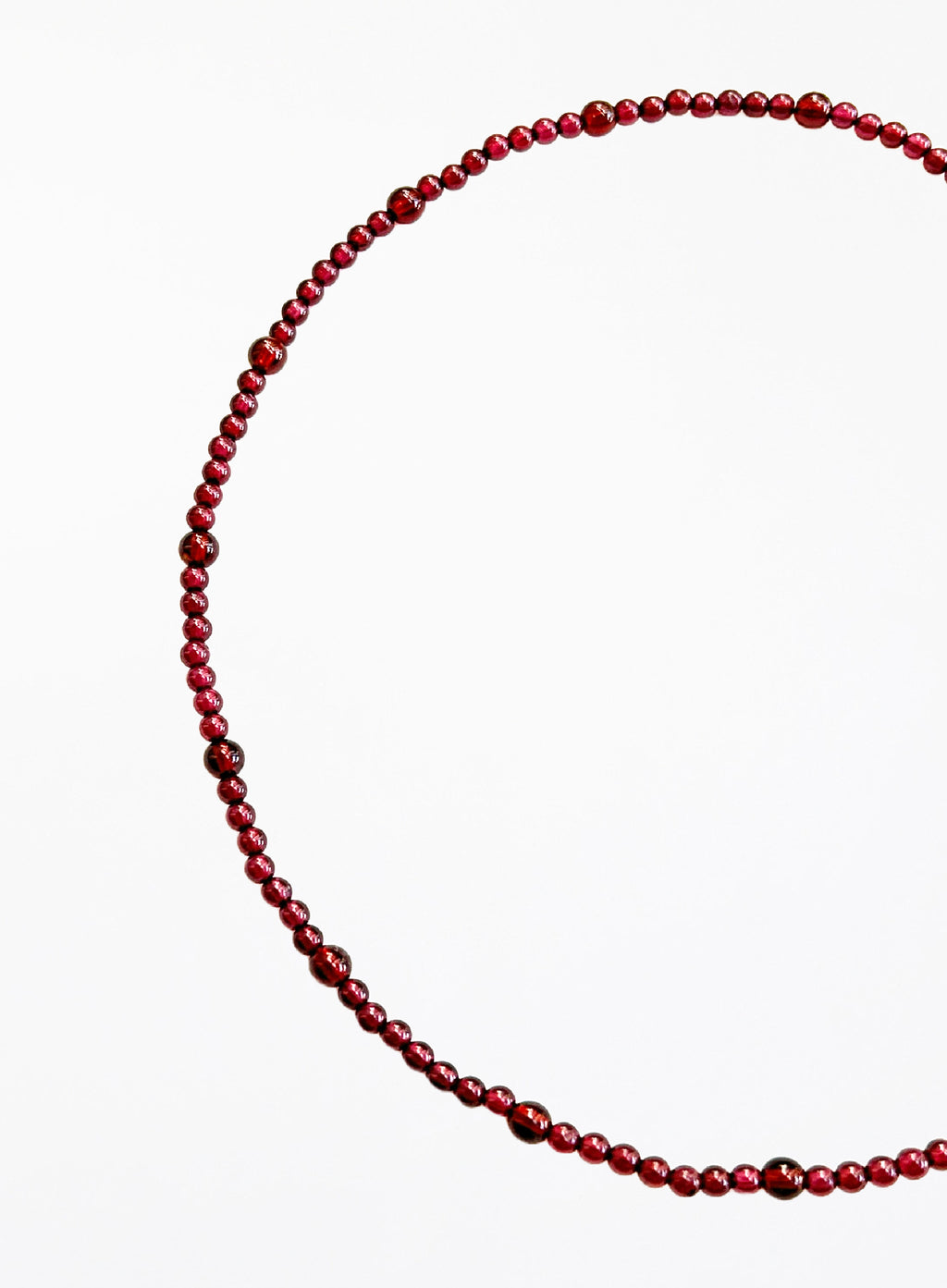 garnet necklace
