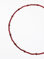 garnet necklace