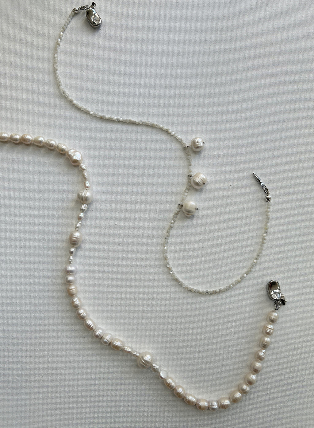Lenny Cultured Pearl Shell Necklace