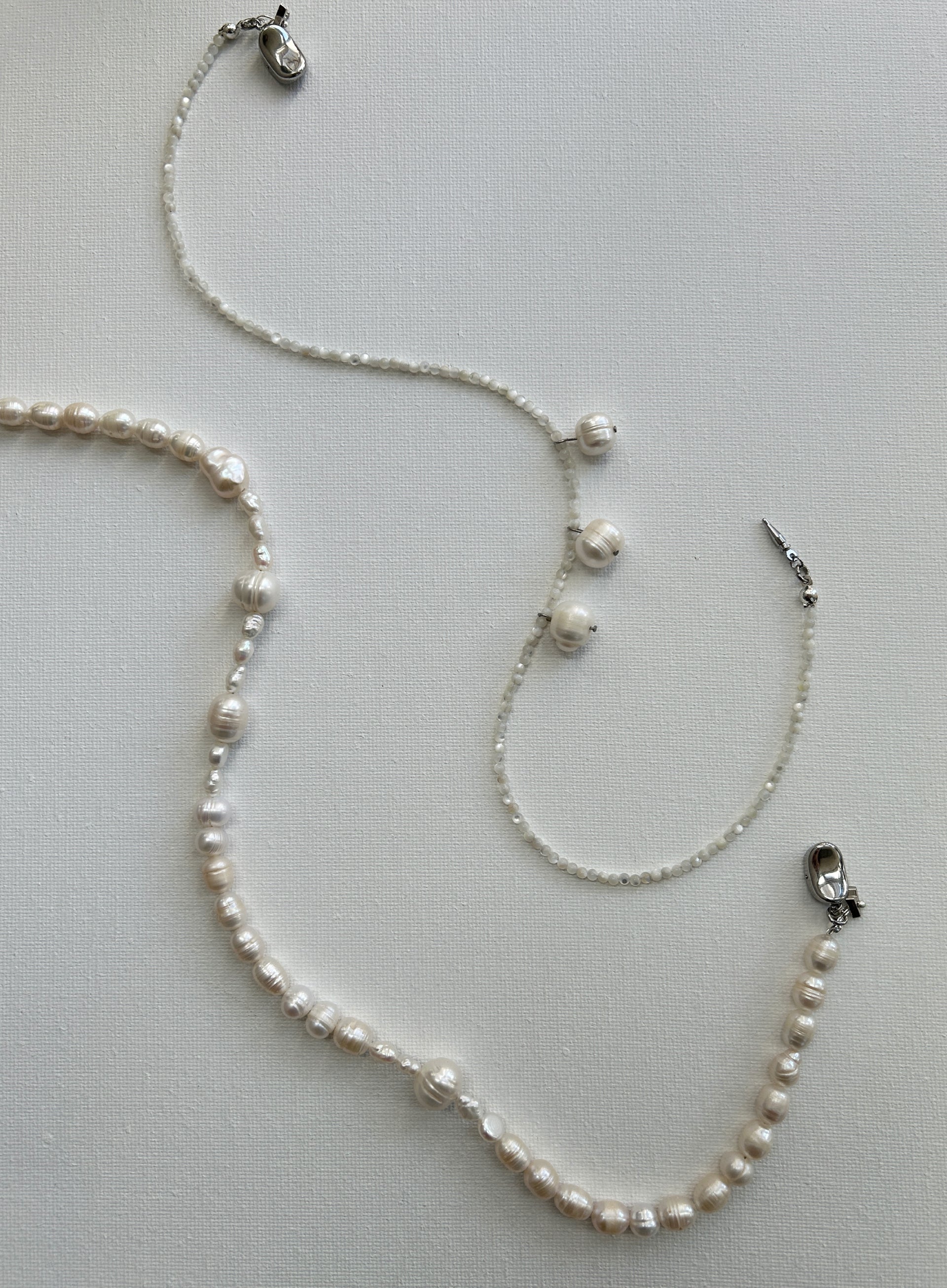 Lenny Cultured Pearl Shell Necklace