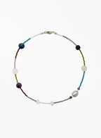 natural stones beaded necklace