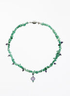 Blaine Aventurine Charm Necklace