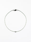 Simone Peridot Clear Quartz Necklace