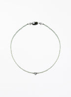 Simone Peridot Clear Quartz Necklace