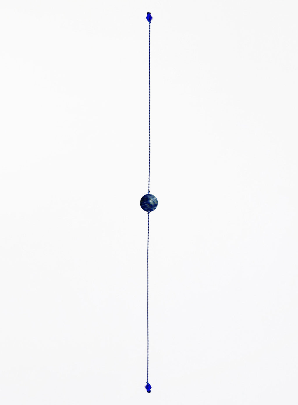 sodalite silk cord bracelet