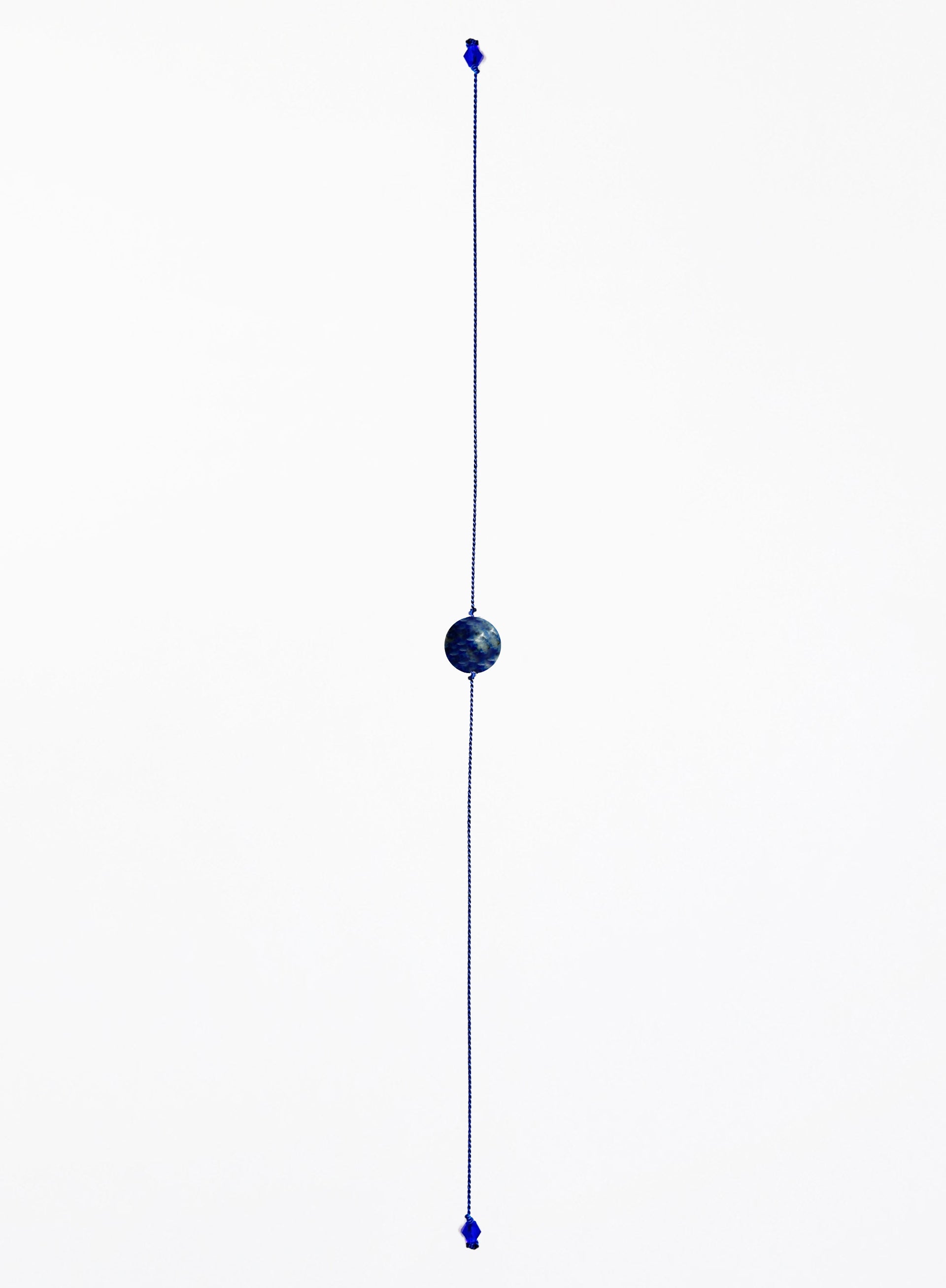 sodalite silk cord bracelet