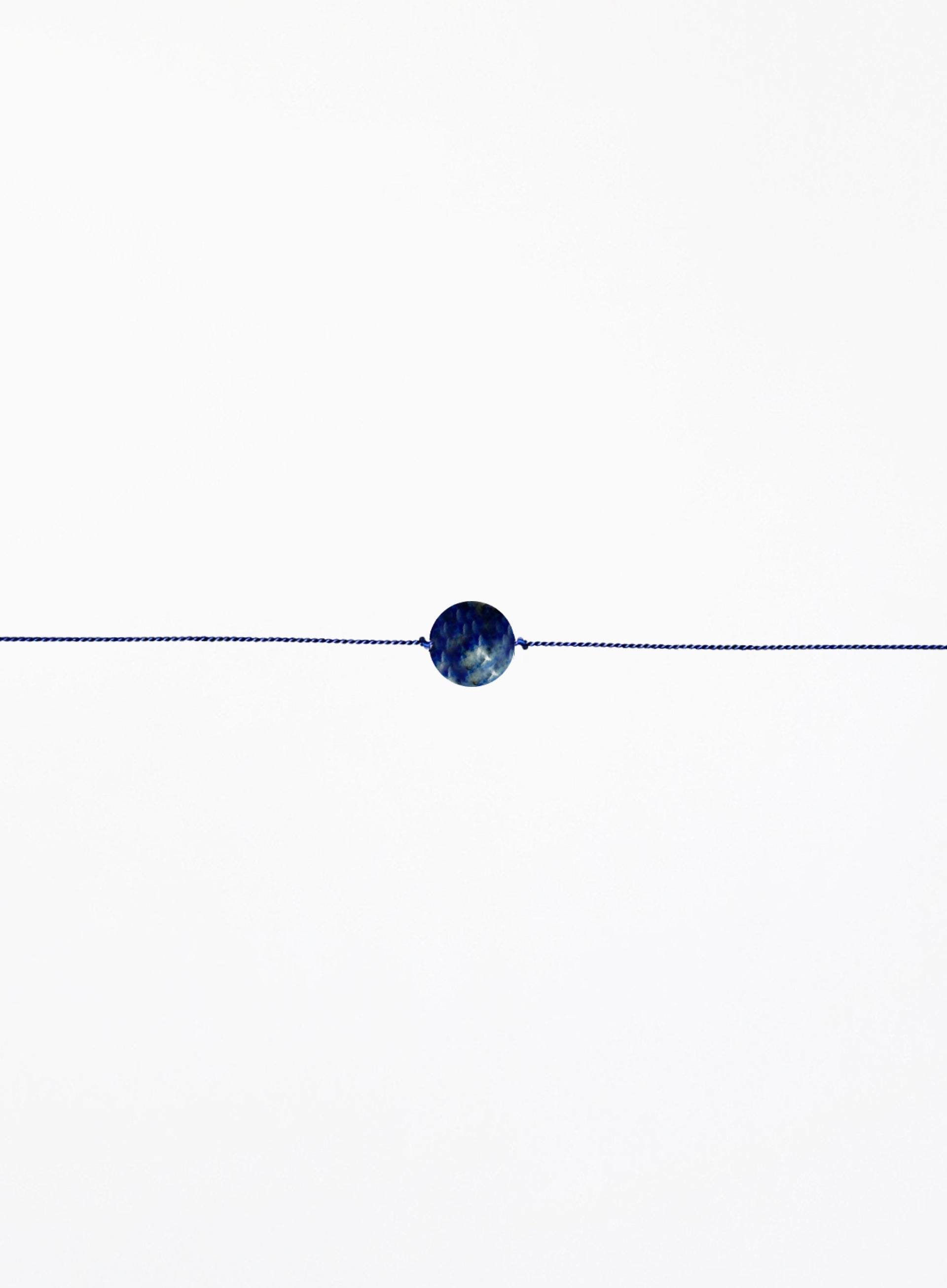 sodalite silk cord bracelet