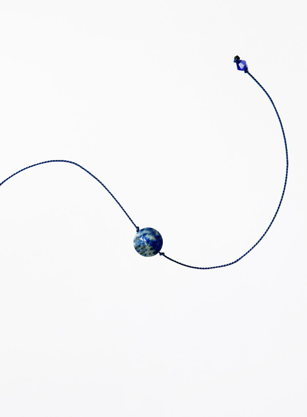 sodalite silk cord bracelet