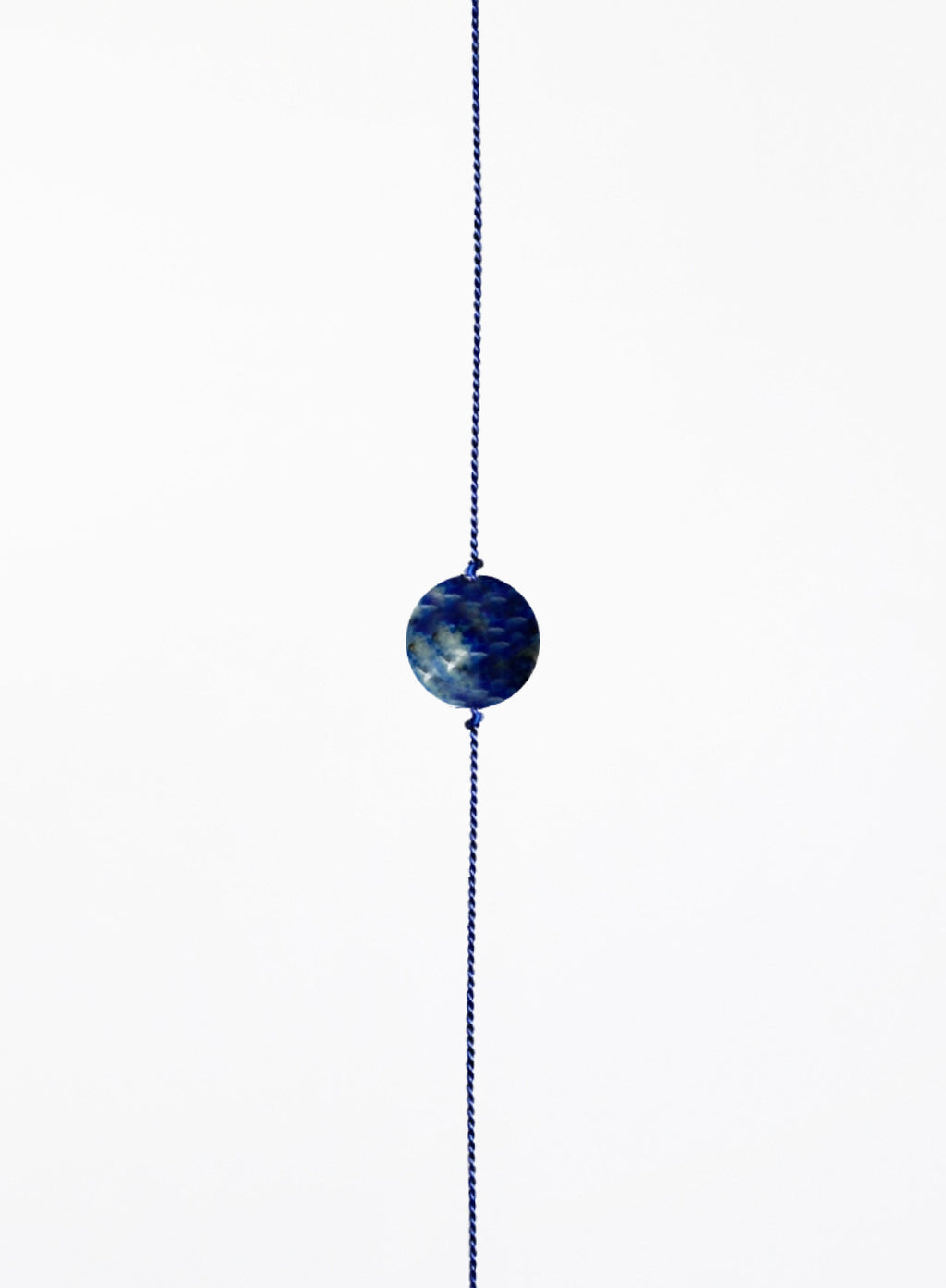 sodalite silk cord bracelet